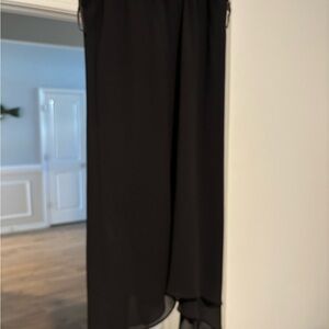Dress Barn Black High Low Skirt